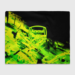 Плед флисовый Арсенал кислотные краски, цвет: 3D-велсофт