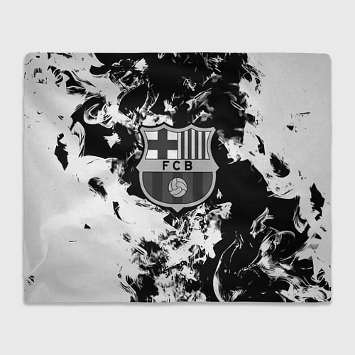 Плед Juventus белый дым / 3D-Велсофт – фото 1