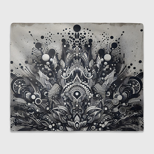 Плед Abstract pattern - graffiti / 3D-Велсофт – фото 1