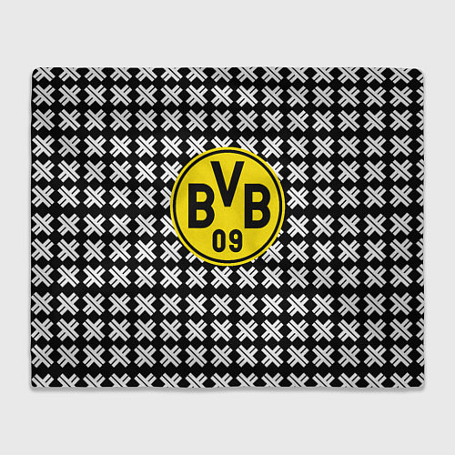 Плед Borussia pattern geometry / 3D-Велсофт – фото 1