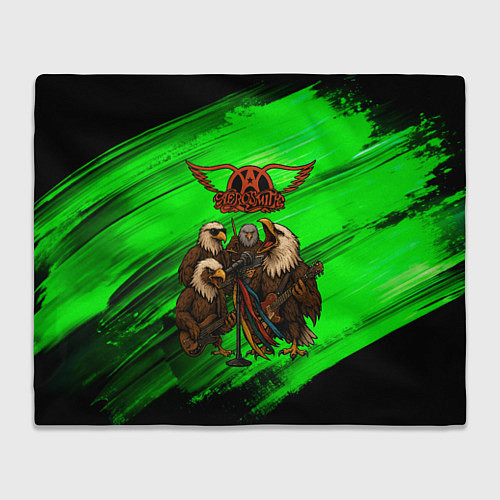 Плед Aerosmith орлы / 3D-Велсофт – фото 1