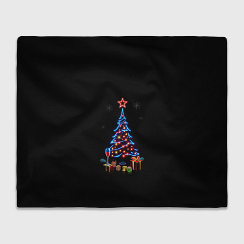 Плед New year / 3D-Велсофт – фото 1