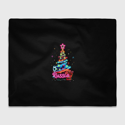 Плед Christmas tree gifts / 3D-Велсофт – фото 1