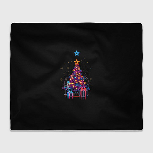 Плед Christmas gifts / 3D-Велсофт – фото 1