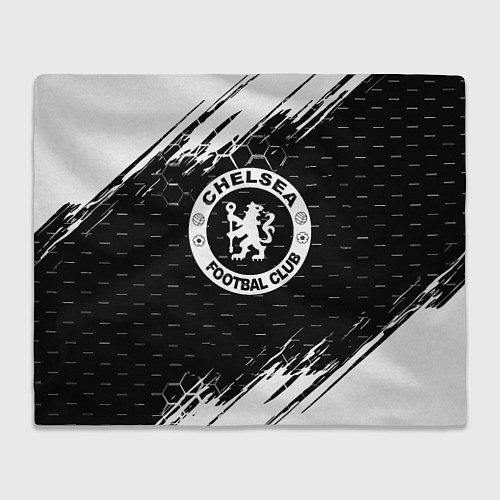 Плед Chelsea штрихи красок текстура / 3D-Велсофт – фото 1