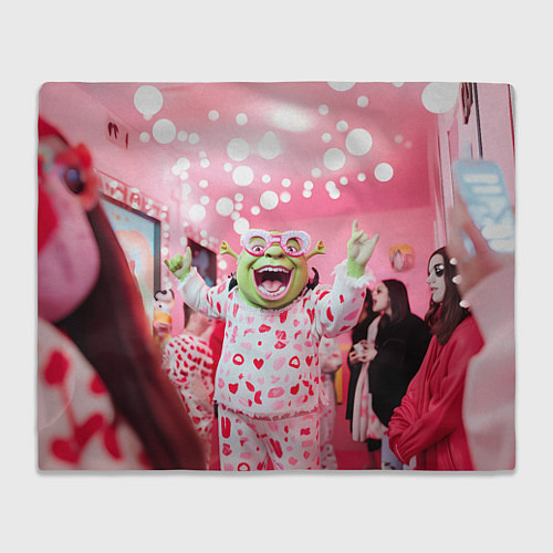 Плед Шрек пижамная вечеринка / 3D-Велсофт – фото 1