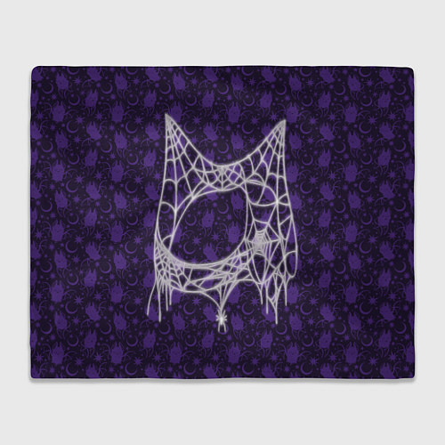 Плед Хэллоуин - Паутина / 3D-Велсофт – фото 1