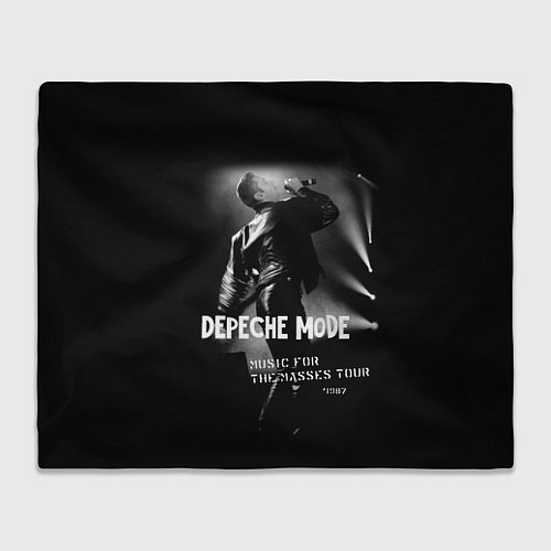 Плед Depeche Mode - Music for the Masses tour / 3D-Велсофт – фото 1