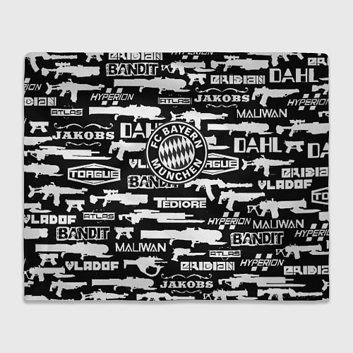 Плед ФК Манчестер Юнайтед / 3D-Велсофт – фото 1