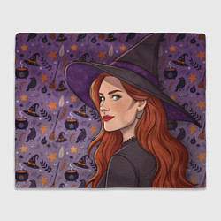 Плед флисовый Wich, цвет: 3D-велсофт