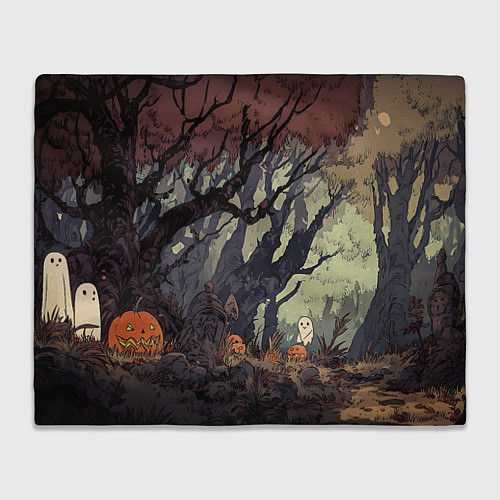 Плед Призрачный лес / 3D-Велсофт – фото 1