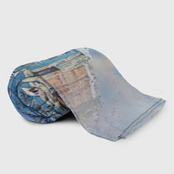 Плед флисовый Зимний Питер, цвет: 3D-велсофт — фото 2