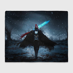 Плед флисовый Igris solo leveling, цвет: 3D-велсофт