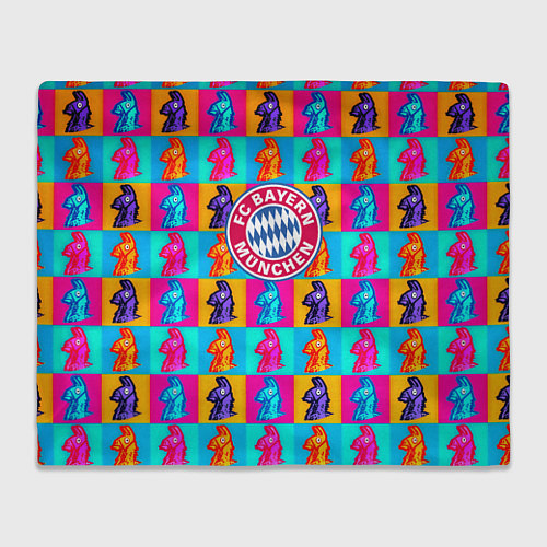 Плед Fortnite x Bayern / 3D-Велсофт – фото 1