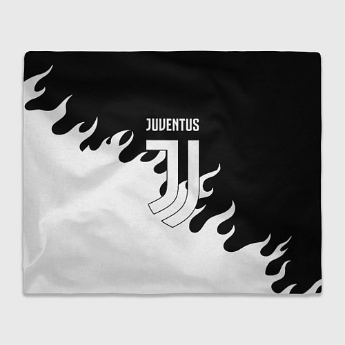 Плед Ювентус огонь текстура / 3D-Велсофт – фото 1