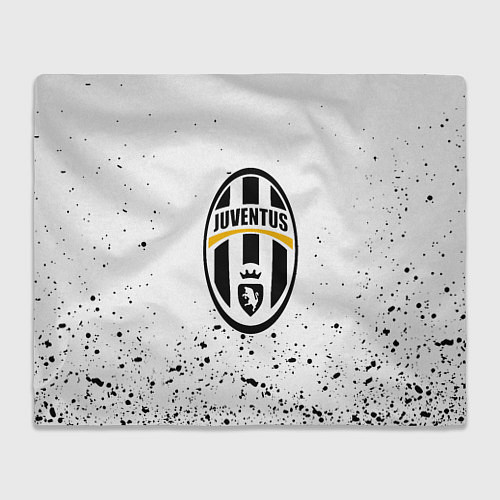 Плед Juventus краски текстура всплеск / 3D-Велсофт – фото 1