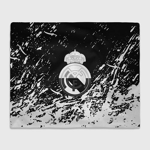 Плед Реал Мадрид краски текстура / 3D-Велсофт – фото 1