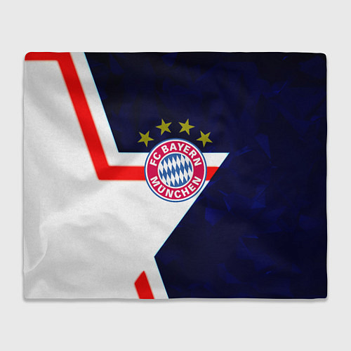 Плед Бавария звезды геометрия / 3D-Велсофт – фото 1