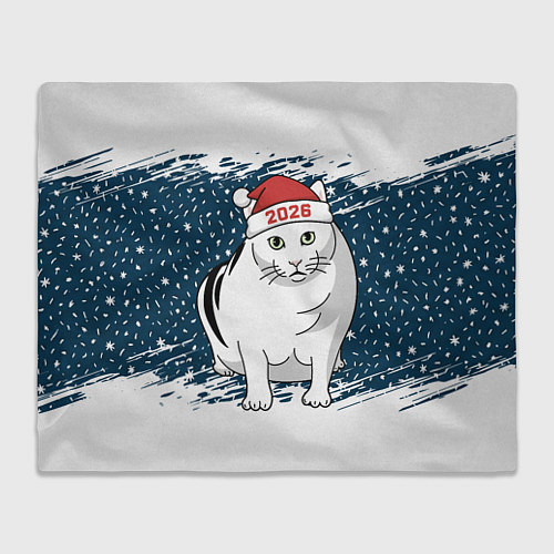 Плед Кот Бендер - 2026 / 3D-Велсофт – фото 1