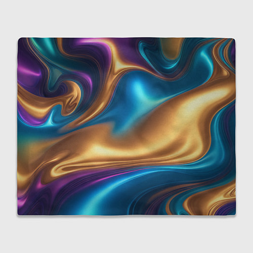 Плед Сплавы разноцветные / 3D-Велсофт – фото 1