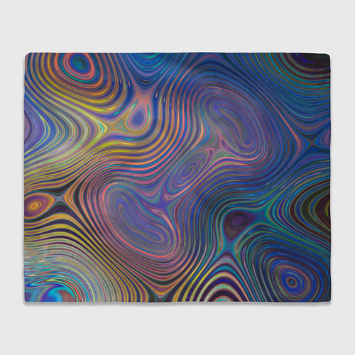 Плед Абстрактная рябь / 3D-Велсофт – фото 1