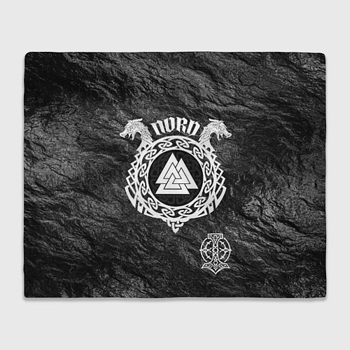 Плед Символ валькнут / 3D-Велсофт – фото 1