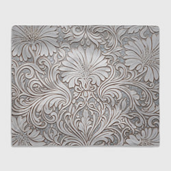 Плед Вензельные цветы