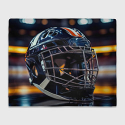 Плед Хоккеный шлем в свете арены