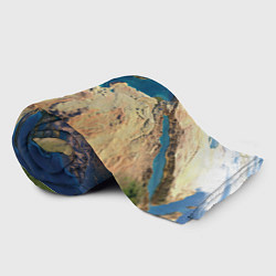 Плед флисовый Земля, цвет: 3D-велсофт — фото 2