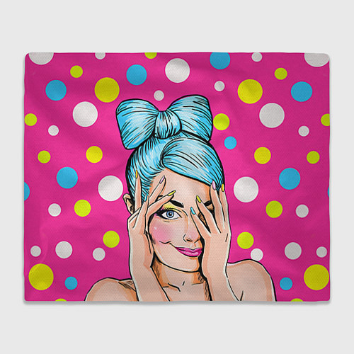 Плед POP ART / 3D-Велсофт – фото 1