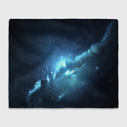 Плед флисовый Atlantis Nebula, цвет: 3D-велсофт