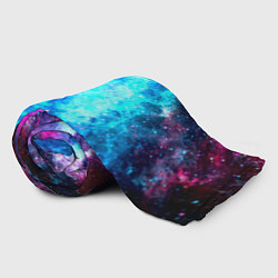 Плед флисовый Голубая вселенная, цвет: 3D-велсофт — фото 2