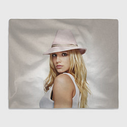 Плед Бритни Спирс в розовой шляпе