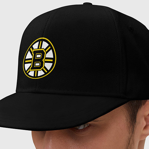 Кепка снепбек Boston Bruins / Черный – фото 1