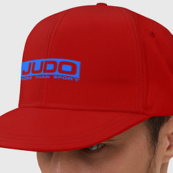 Кепка-снепбек Judo: More than sport, цвет: красный