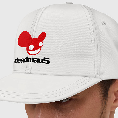 Кепка снепбек DeadMau5 / Белый – фото 1