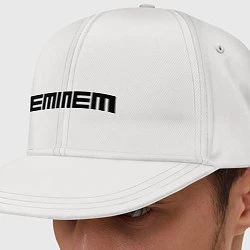Кепка-снепбек Eminem: minimalism, цвет: белый