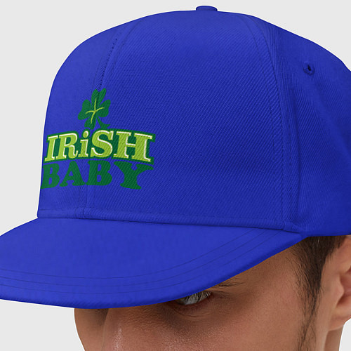 Кепка снепбек Irish baby / Синий – фото 1