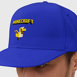 Кепка-снепбек Minecraft Duck, цвет: синий