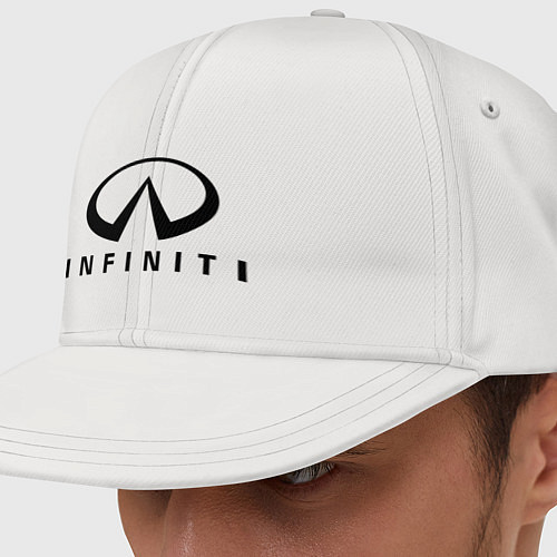 Кепка снепбек Infiniti logo / Белый – фото 1