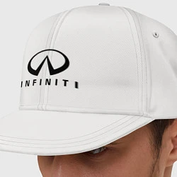 Кепка-снепбек Infiniti logo, цвет: белый