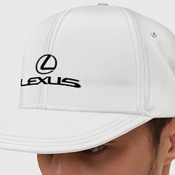 Кепка-снепбек Lexus logo, цвет: белый