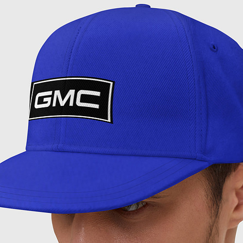 Кепка снепбек GMC logo / Синий – фото 1