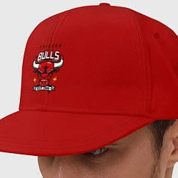 Кепка-снепбек Chicago Bulls est. 1966, цвет: красный