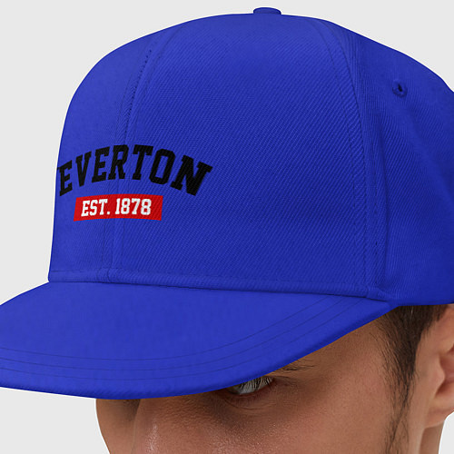 Кепка снепбек FC Everton Est. 1878 / Синий – фото 1