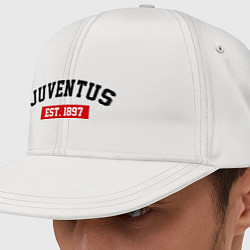 Кепка-снепбек FC Juventus Est. 1897 цвета белый — фото 1