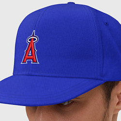 Кепка-снепбек Los Angeles Angels of Anaheim logo, цвет: синий