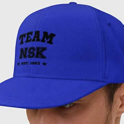 Кепка-снепбек Team NSK est. 1893, цвет: синий