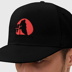 Кепка-снепбек Russian hockey, цвет: черный