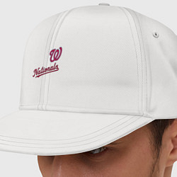 Кепка-снепбек Washington Nationals - baseball team!, цвет: белый